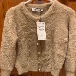 Brand New with Tags Zara cardigan sweater.